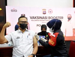 PT Semen Padang Bekerja Sama Dengan Polda Gelar Vaksinasi Booster