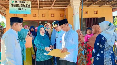 Ketua TP PKK Pimpin Telusur Lapangan Lomba Kader Berprestasi