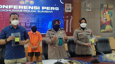 Polda Sumbar Ringkus Pelaku Penipuan Aplikasi Michat