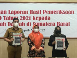Pemko Sawahlunto Raih Opini WTP ke-7