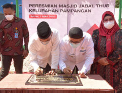 PT Semen Padang Resmikan Masjid Jabal Thur Bukit Putus