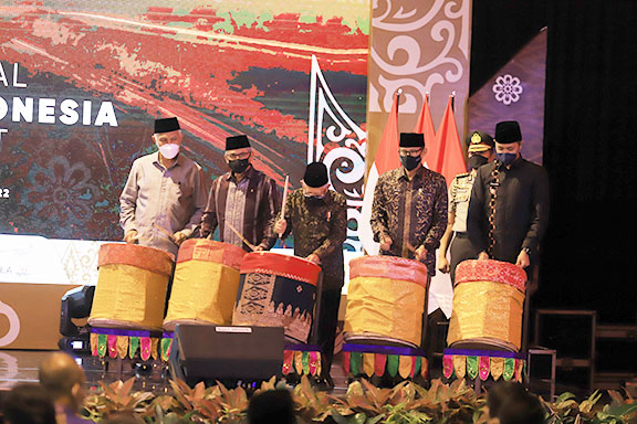 Wakil Presiden RI, KH. Ma’ruf Amin Resmikan GERNAS BBI Sumbar 2022