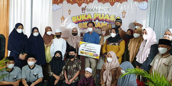 Sido Muncul Berbagi Bersama 1000 Anak Yatim