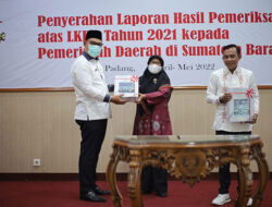 Pemkab Solok Terima WTP dari BPK