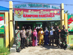 Tim Mobile Kodim 1002/HST Sasar Kampung Pancasila Desa Babai