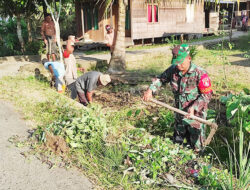 Geliat Kampung Pancasila Desa Babai Wilayah Kodim 1002/HST
