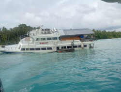 Kaimana Dua Kandas di Perairan Mentawai