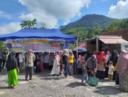 Sembako Masih Mahal, Warga Serbu Pasar Murah