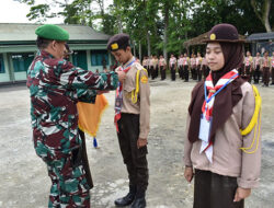Kepala Staf Kodim 1002/HST Tutup Persami Saka Wira Kartika