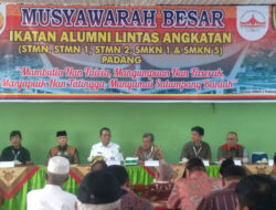 Ikatan Alumni Lintas Angkatan Gelar Mubes di SMKN 1 Padang