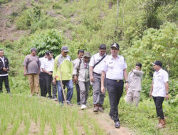 Wako Tinjau Akses Menuju Geopark