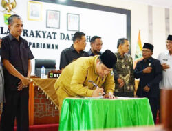 8 Fraksi DPRD Kabupaten Padang Pariaman Terima KUA-PPAS 2023