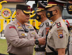 Wakapolres dan Kasatlantas Sijunjung Berganti