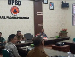 BPBD Padang Pariaman Gelar Rakor Pembentukan Destana