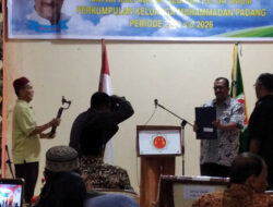 Ir. M. Fauzan Dilantik Jadi Ketua Umum PKM PADANG Periode 2022 s/d 2026