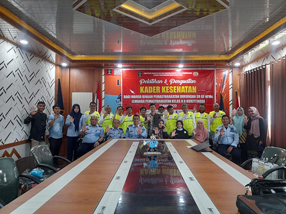 Warga Binaan Lapas Jadi Kader Kesehatan