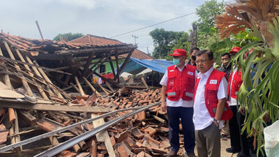 PMI Sumbar Galang Donasi Gempa Bumi Cianjur