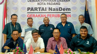 NasDem Padang Evaluasi Program Konsolidasi Organisasi 