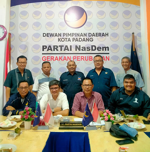 NasDem Padang Evaluasi Program Konsolidasi Organisasi 