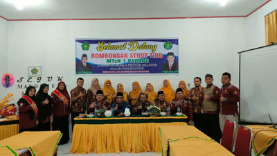 MTsN 1 Padang  Studi Tiru ke MAN 2 Pessel
