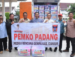 Hendri Septa Wali Kota Pertama Tinjau Lokasi Gempa Desa Cijedil