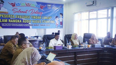 Pasbar Fokuskan Penanganan Stunting di 90 Jorong