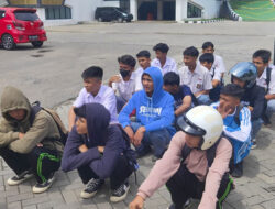 Pol PP Sijunjung Jaring Pelajar Bolos