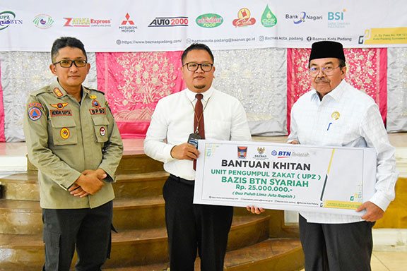 Khitan Massal di Rumah Dinas Wali Kota, Hendri Septa: Terima Kasih Baznas Kota Padang