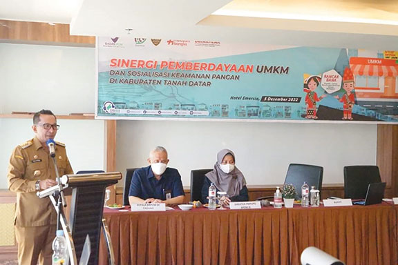 BBPOM Siap Bina UMKM Tanahdatar