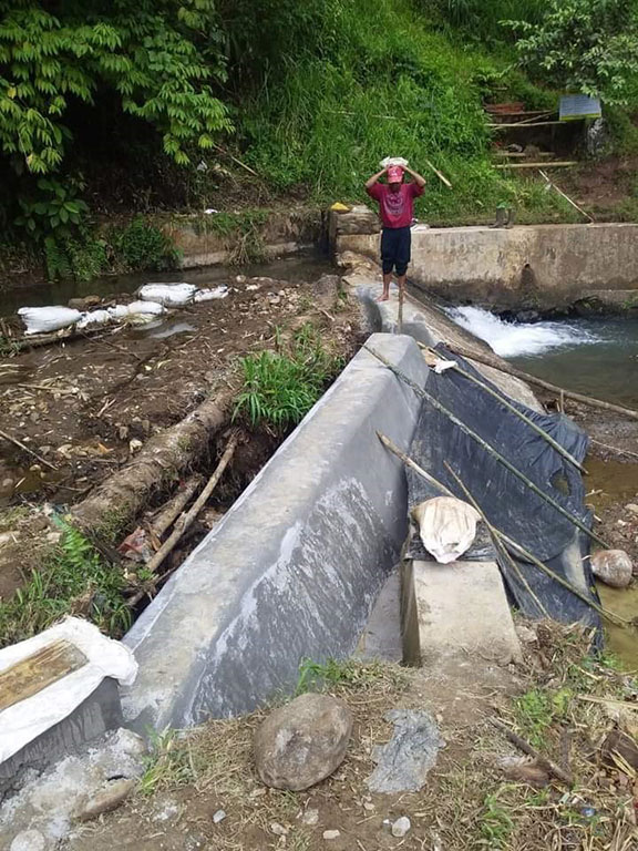 Usai Perbaikan, Irigasi Sawah Liek Nagari Barulak Kembali Lancar