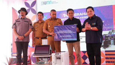 Yayasan BUMN Salurkan Alkes Rp4,2 Miliar ke Sumbar