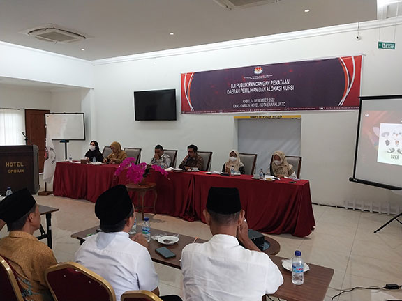 KPU Sawahlunto Usulkan Penambahan Satu Dapil
