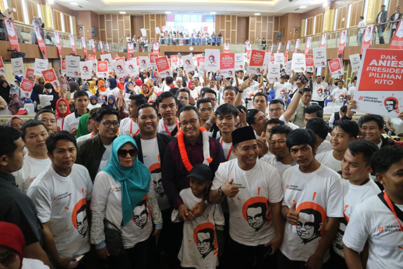Relawan Perubahan Deklarasikan Dukungan Anies Baswedan Jadi Presiden