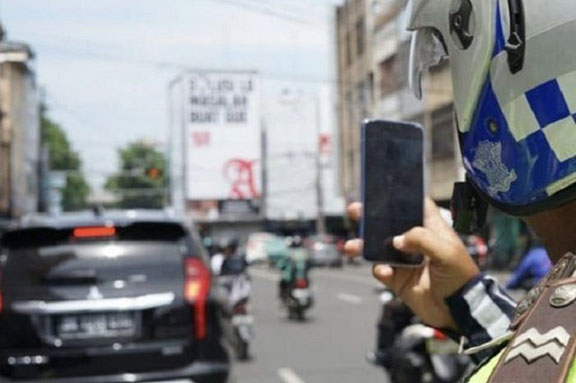 760 Pelanggar Terekam Kamera Petugas