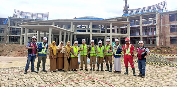 Pembangunan Gedung DPRD Rampung 53,4 Persen