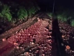Tebing Setinggi 10 Meter Longsor di Kota Padang