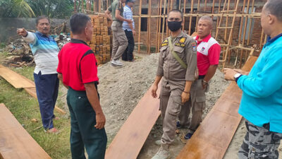 Bangunan Tak Dilengkapi IMB, Satpol PP Tegur Warga Luki