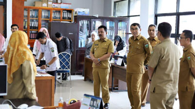 Wawako Sidak ke Sejumlah OPD