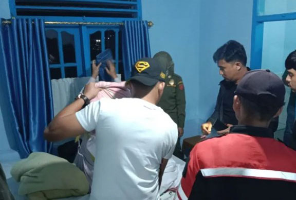 Pasangan Bukan Suami Istri Terjaring Razia Pekat
