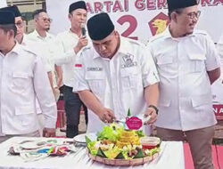 HUT ke-15 DPC Partai Gerindra , Bergerak Bersama Bangkitkan Indonesia Raya