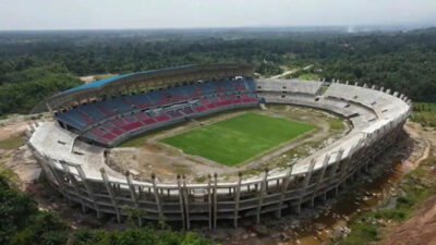 Main Stadium Sumbar Sudah Dua Tahun Mangkrak