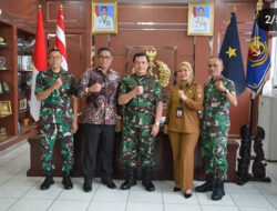 Ketua DPRD Padang Bertemu Danlantamal II