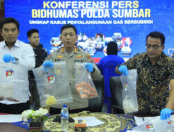 Ditreskrimsus Polda Sumbar ungkap Pengoplosan LPG Bersubsidi
