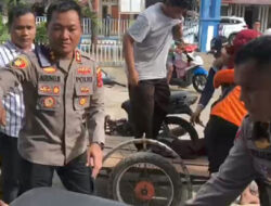 Kapolres Pasaman Barat Evakuasi ABK Kapal Bagan ROSE 01