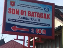 Pungli Di SDN 01 Batagak Kian Merajalela, Dinas Pendidikan Kabupaten Agam Tutup Mata