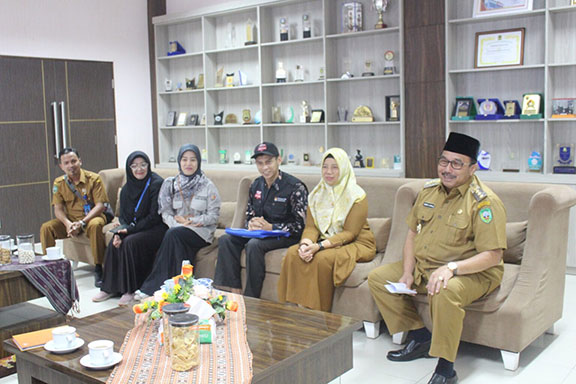 Bupati Pasaman Benny Utama, Jalani Coklit Pemilu 2024