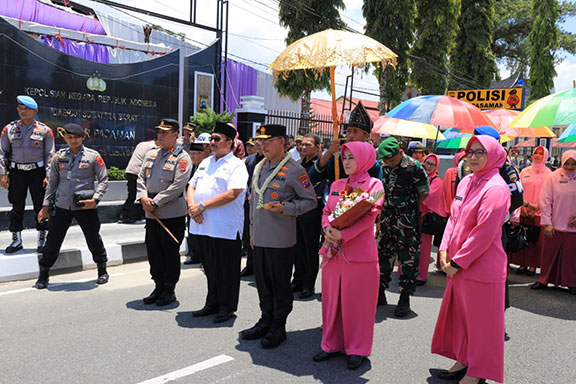 Bupati Pasaman dan Forkopinda Sambut Kunjungan Kapolda Sumbar