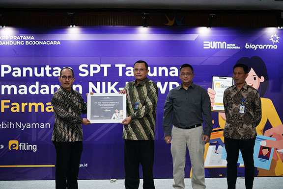 “Pekan Panutan Pajak” Bio Farma Jadi Panutan Pelaporan SPT Tahunan