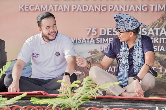 Menparekraf Kunjungi Desa Wisata Kubu Gadang