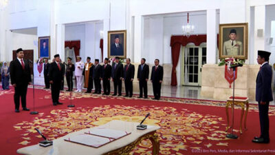 Dito Ariotedjo Resmi Jabat Menpora RI